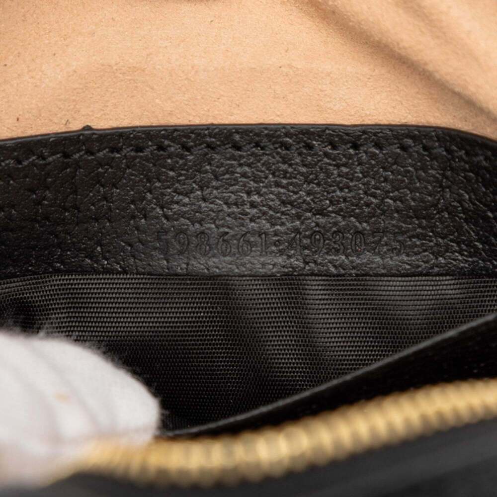 GUCCI Black Leather Backpack - Picture 6 of 6